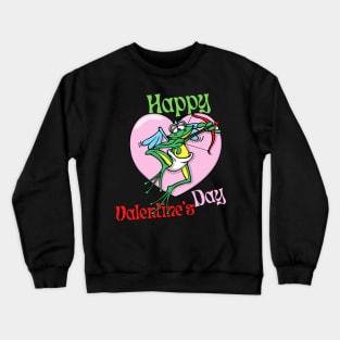 Donald Trump valentines day funny cupid goofy popular trends Crewneck Sweatshirt